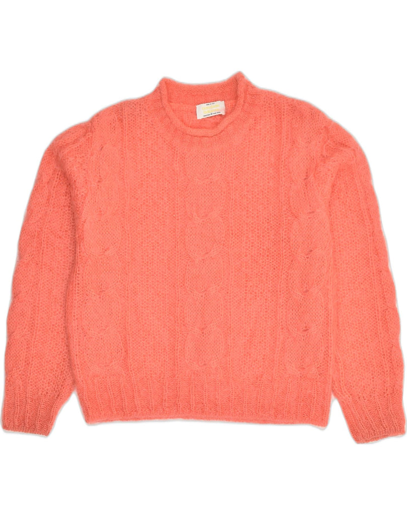 BENETTON Womens Turtle Neck Jumper Sweater UK 18 XL Orange | Vintage Benetton | Thrift | Second-Hand Benetton | Used Clothing | Messina Hembry 