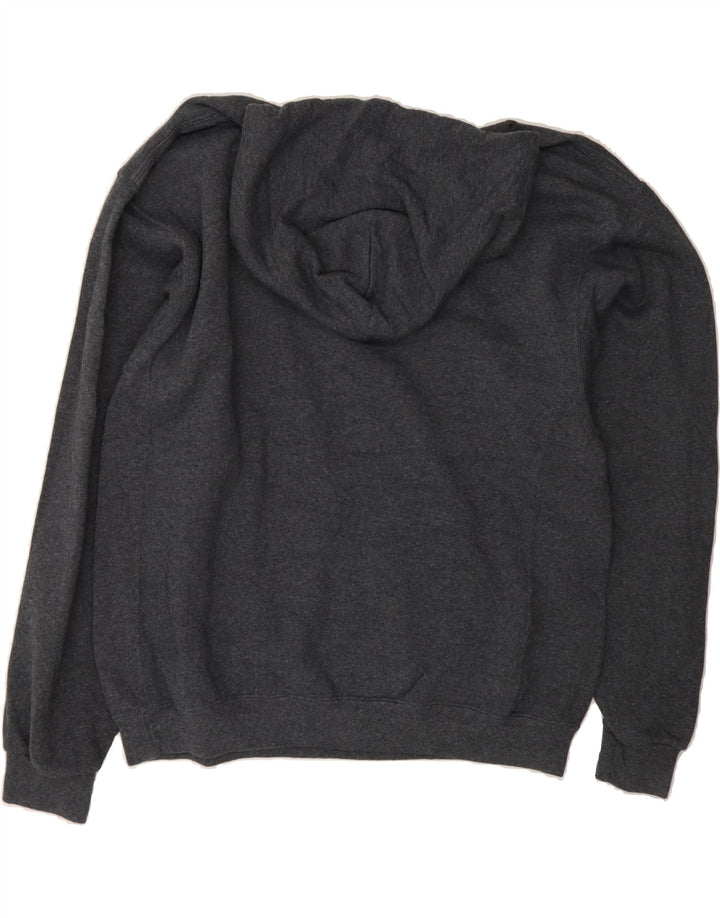 RUSSELL ATHLETIC Mens Graphic Hoodie Jumper Large Grey Cotton Vintage Russell Athletic and Second-Hand Russell Athletic from Messina Hembry 
