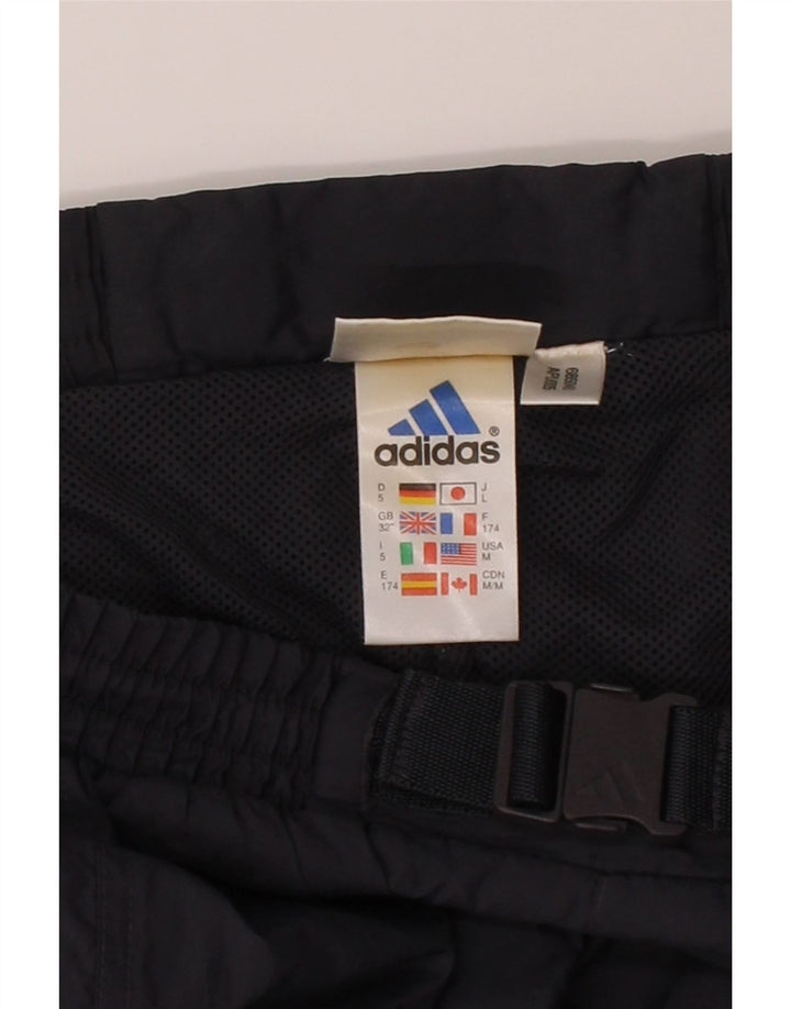 ADIDAS Mens Tracksuit Trousers Medium  Navy Blue Polyester Vintage Adidas and Second-Hand Adidas from Messina Hembry 