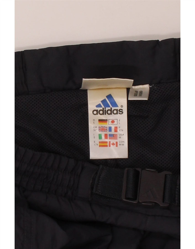 ADIDAS Mens Tracksuit Trousers Medium  Navy Blue Polyester Vintage Adidas and Second-Hand Adidas from Messina Hembry 