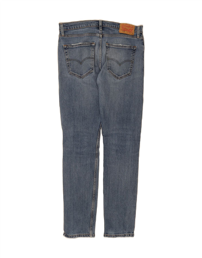 LEVI'S Mens 512 Slim Tapered Jeans W32 L34 Blue Cotton Vintage Levi's and Second-Hand Levi's from Messina Hembry 