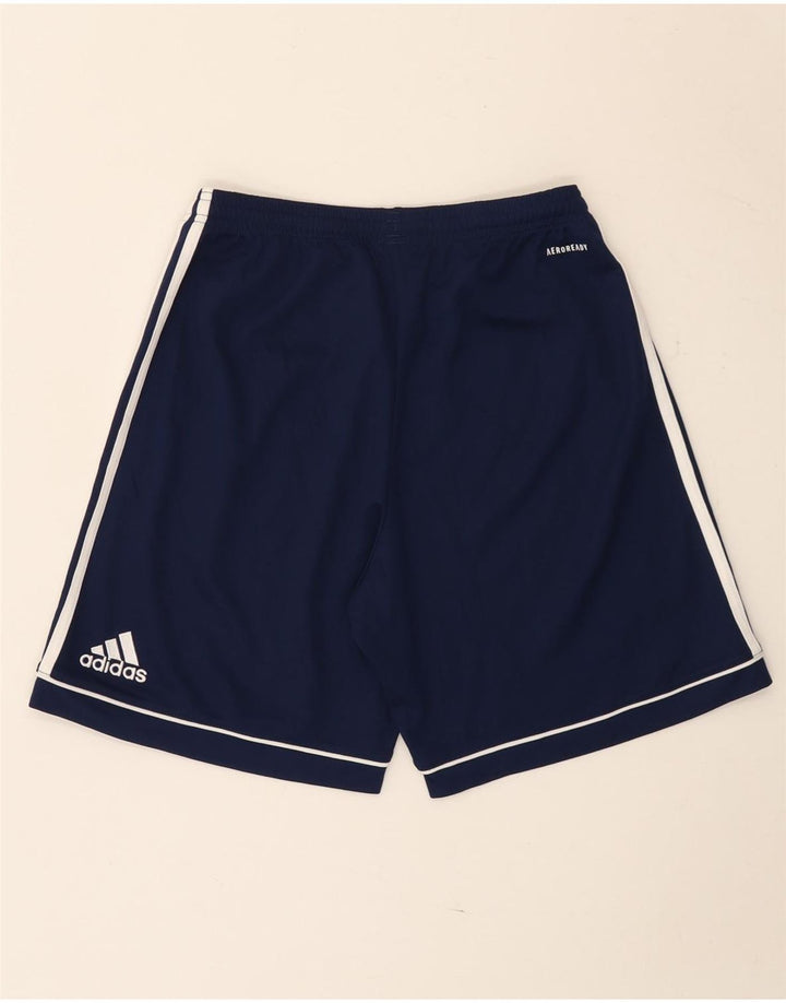 Adidas Mens Aeroready Sport Shorts Small  Navy Blue Polyester