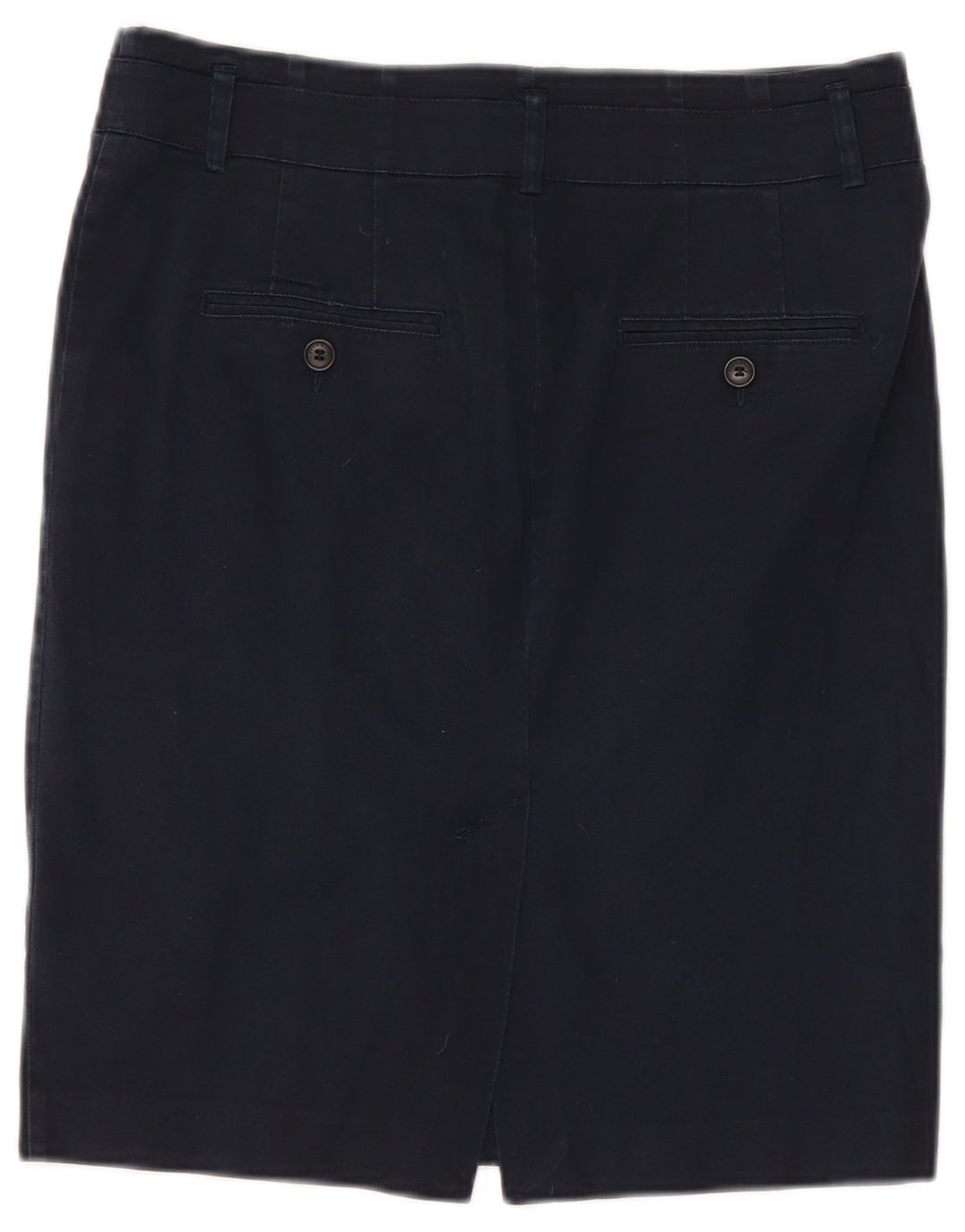 Zara Womens Pencil Skirt Large W30  Navy Blue
