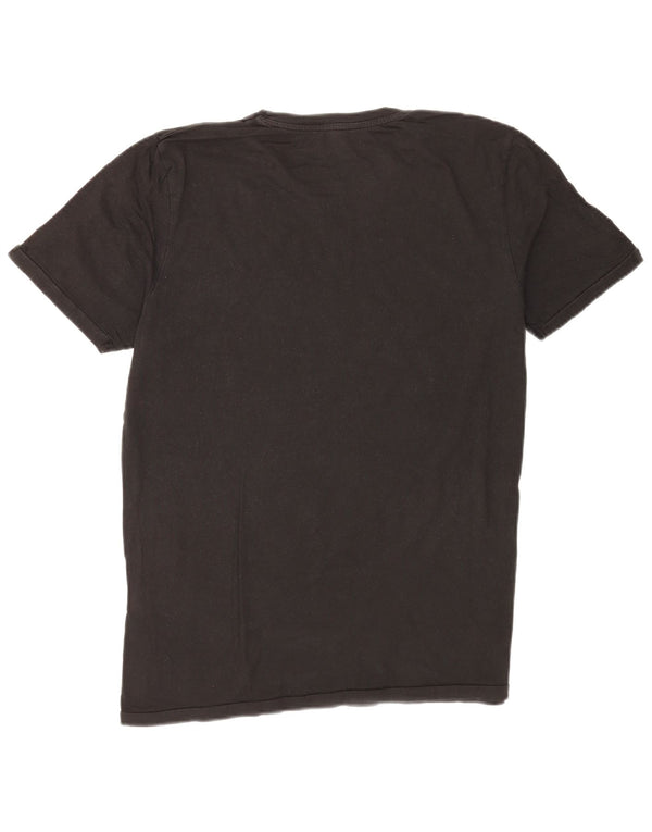Jack & Jones Mens Graphic T-Shirt Top XL Grey Cotton
