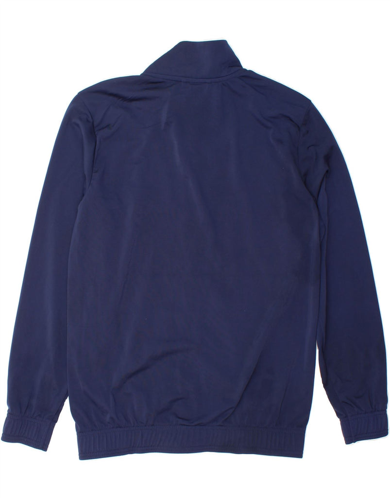 PUMA Mens Tracksuit Top Jacket Small Navy Blue Colourblock Polyester Vintage Puma and Second-Hand Puma from Messina Hembry 