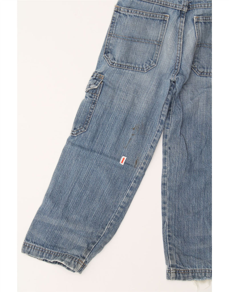 WRANGLER Boys Distressed Cargo Straight Jeans 6-7 Years W22 L20 Blue Vintage Wrangler and Second-Hand Wrangler from Messina Hembry 