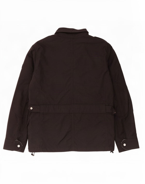 Woolrich Mens Military Jacket UK 38 Medium Black Nylon