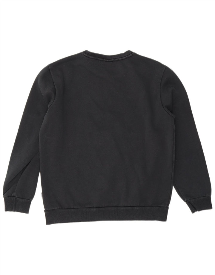 Puma Mens Graphic Sweatshirt Jumper Medium Navy Blue Cotton