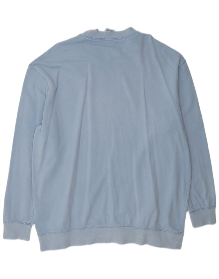 ADIDAS Mens Sweatshirt Jumper 2XL Blue Cotton