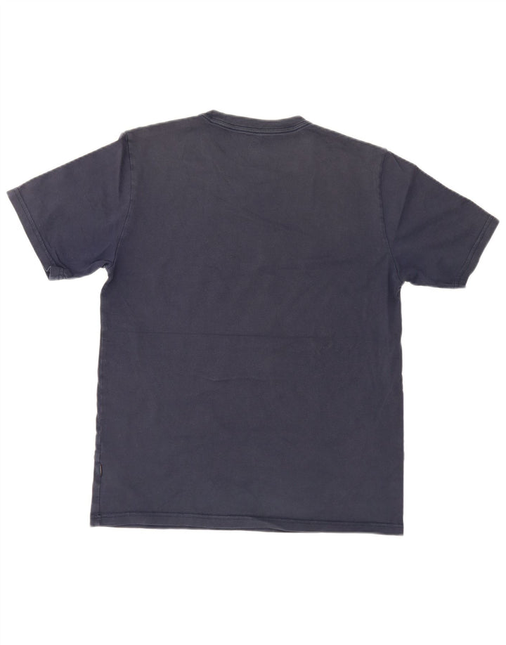 Converse Mens Graphic T-Shirt Top Medium Navy Blue Cotton