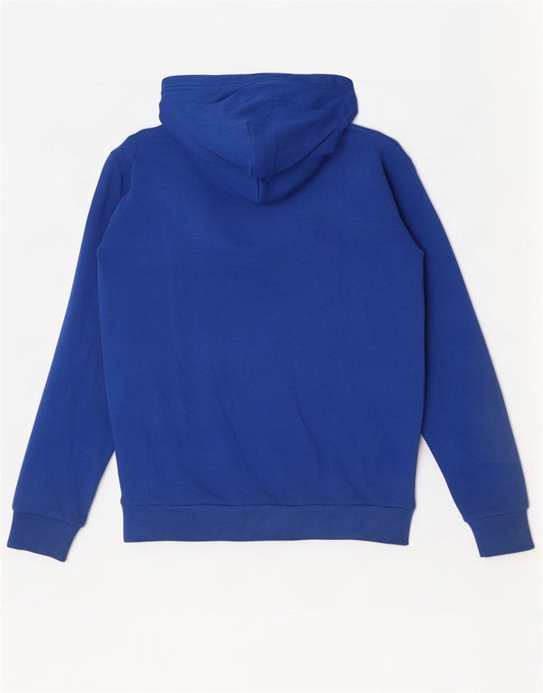 Under Armour Mens Loose Fit Hoodie Jumper Small Blue Cotton
