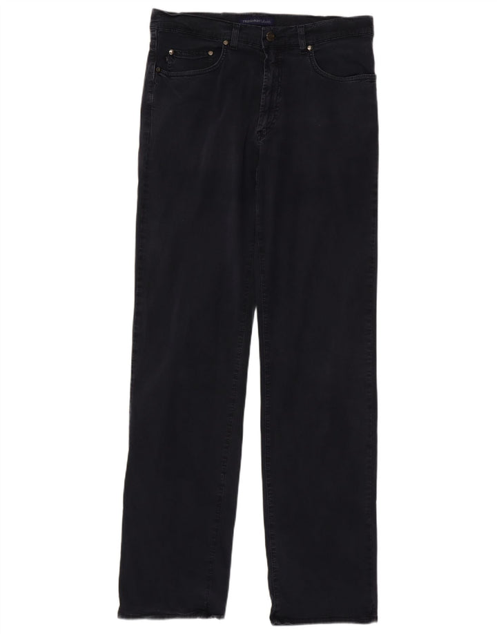 Hugo Boss Mens Slim Jeans W34 L35 Navy Blue Cotton
