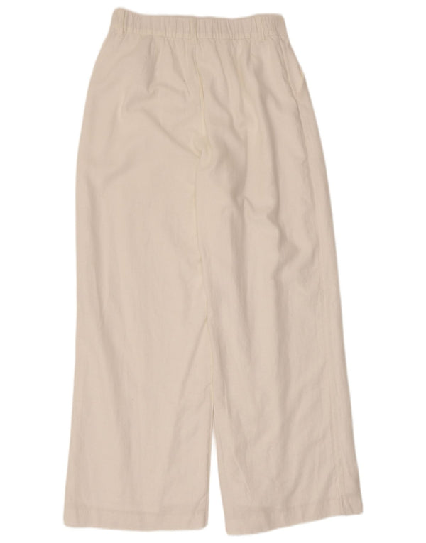 Hollister Womens Livvy High Waist Casual Trousers Medium W28 L29 White