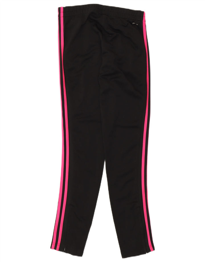 Adidas Womens Tracksuit Trousers UK 8/10 Small Black Polyester
