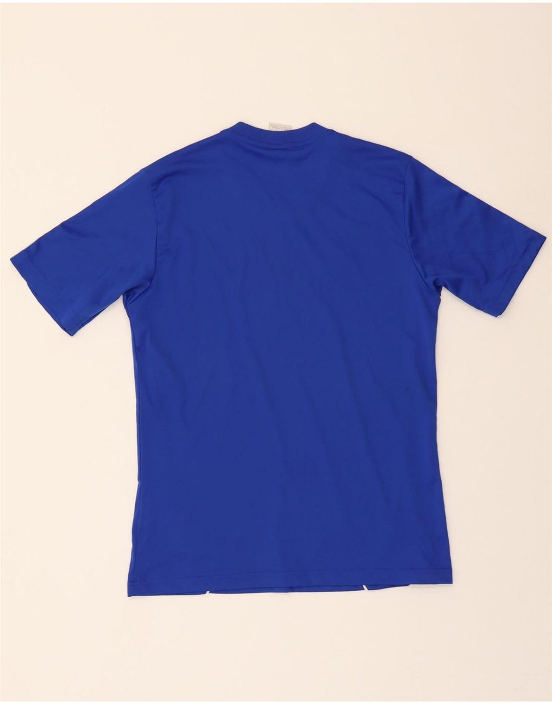 ADIDAS Boys Climalite T-Shirt Top 13-14 Years Blue Polyester Vintage Adidas and Second-Hand Adidas from Messina Hembry 