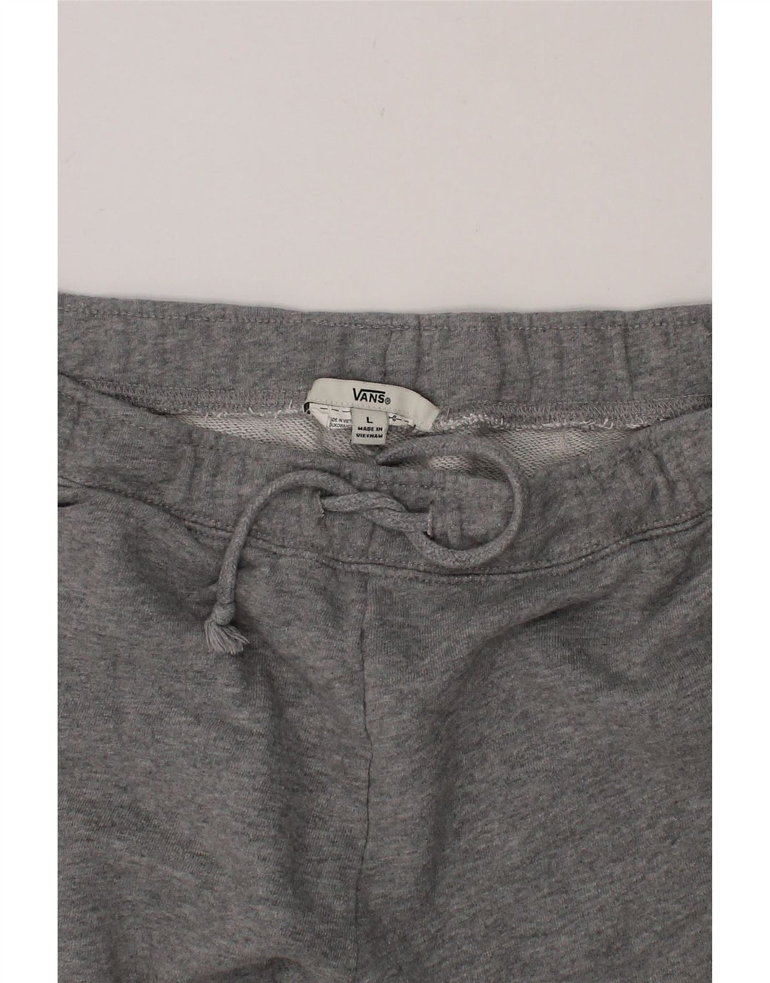 VANS Womens Graphic Tracksuit Trousers Joggers UK 16 Large  Grey Vintage Vans and Second-Hand Vans from Messina Hembry 