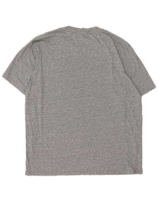 Champion Mens T-Shirt Top 4XL Grey Flecked