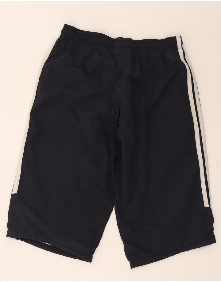 Adidas Mens Bermuda Sport Shorts Small  Black Polyester