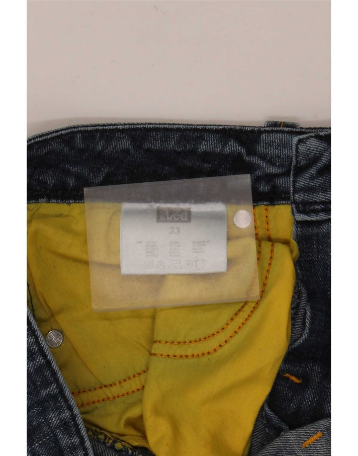 Lee Mens Denim Shorts W33 Medium Blue Cotton
