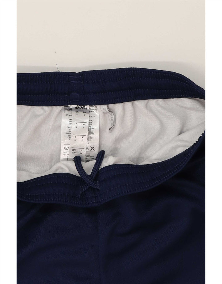 Adidas Mens Climalite Sport Shorts Small  Navy Blue Polyester