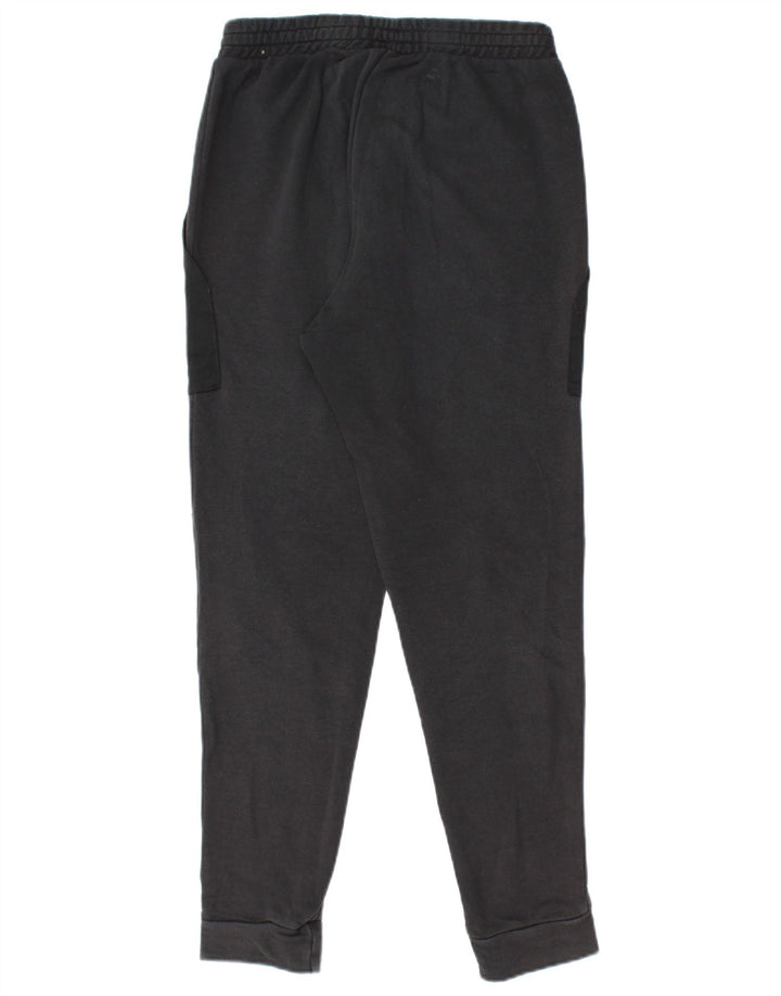 ADIDAS Mens Tracksuit Trousers Joggers Small Black Cotton