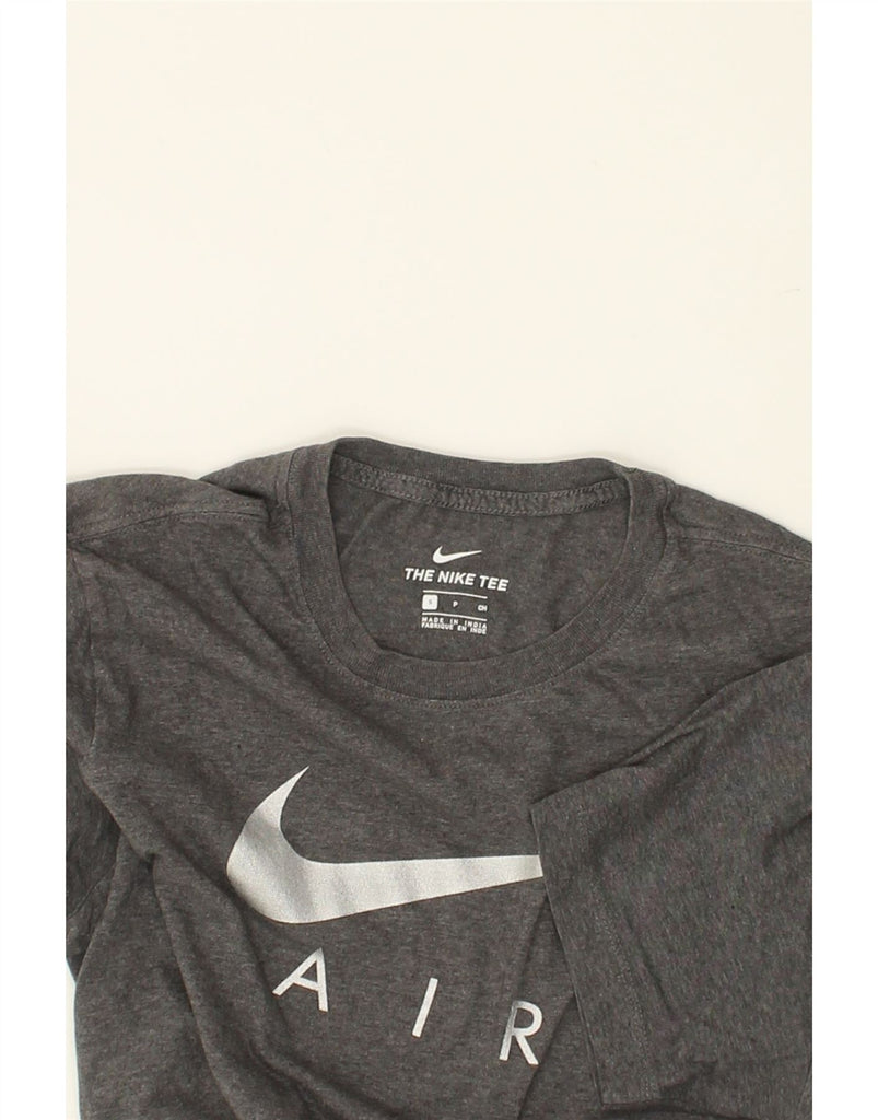 NIKE Mens Graphic T-Shirt Top Small Grey Cotton | Vintage Nike | Thrift | Second-Hand Nike | Used Clothing | Messina Hembry 