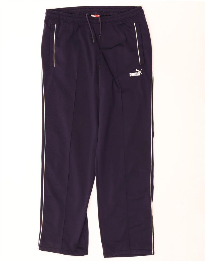 Puma Mens Tracksuit Trousers Medium  Navy Blue