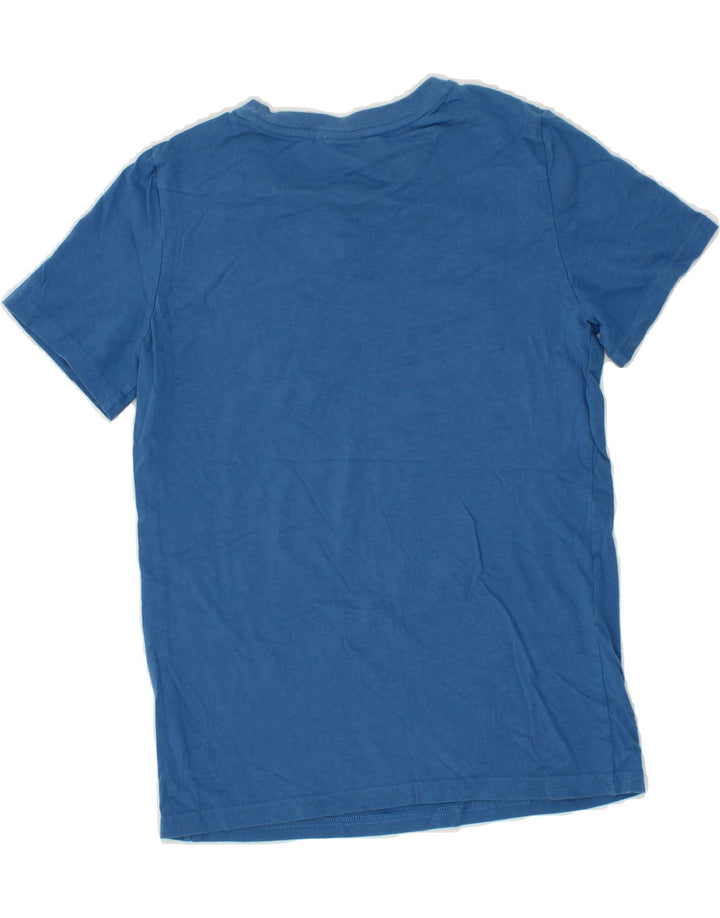 PUMA Boys Graphic T-Shirt Top 10-11 Years Medium Blue Vintage Puma and Second-Hand Puma from Messina Hembry 