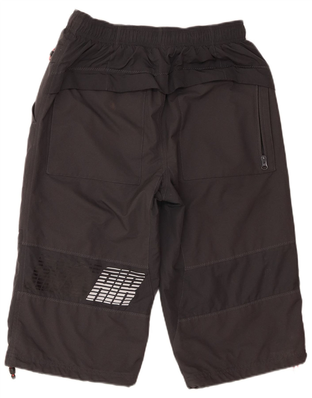 Nike Mens Graphic Bermuda Sport Shorts Small  Grey Colourblock Polyester