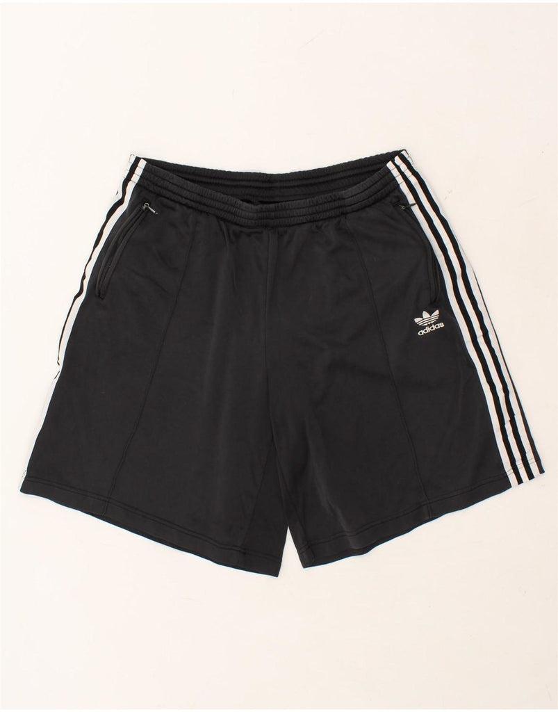 ADIDAS Mens Sport Shorts XL Black Polyamide | Vintage Adidas | Thrift | Second-Hand Adidas | Used Clothing | Messina Hembry 