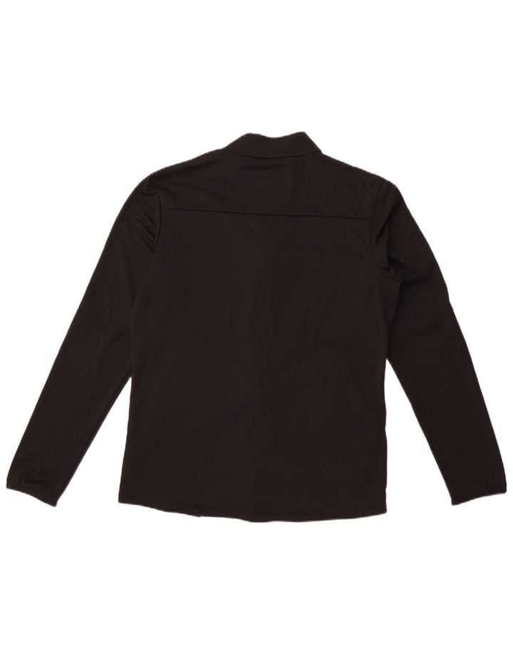 Nike Mens Dri Fit Tracksuit Top Jacket Medium Black Polyester