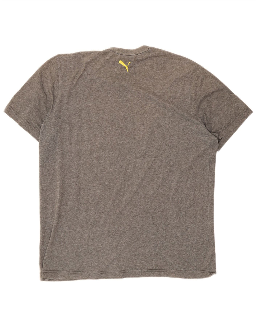 Puma Mens Graphic T-Shirt Top XL Grey