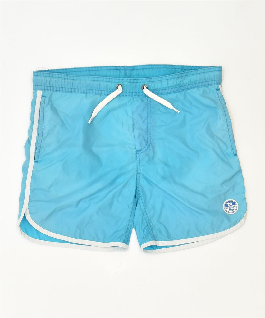 NORTH SAILS Boys Sport Shorts 7-8 Years Blue Polyamide Sports | Vintage | Thrift | Second-Hand | Used Clothing | Messina Hembry 