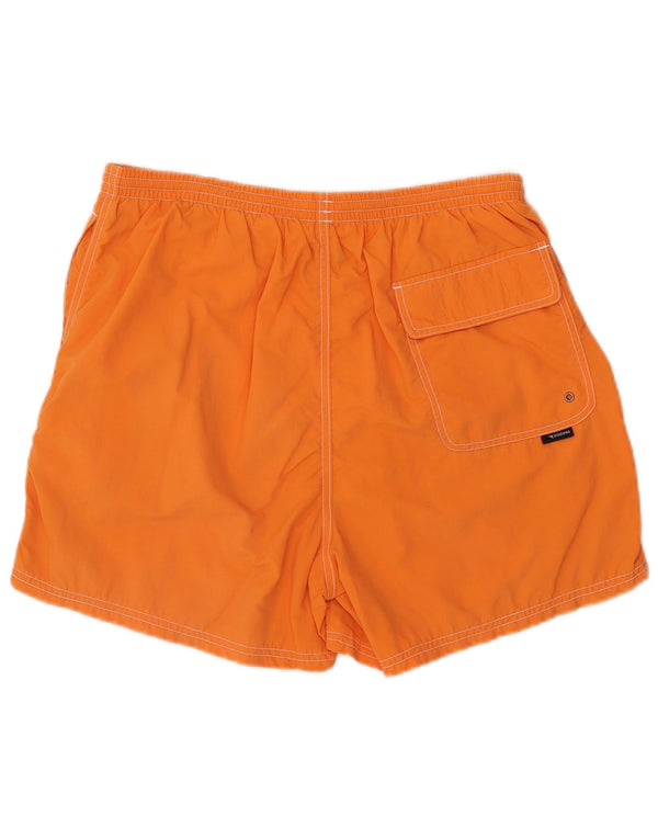 Diadora Mens Swimming Shorts Large Orange Polyamide