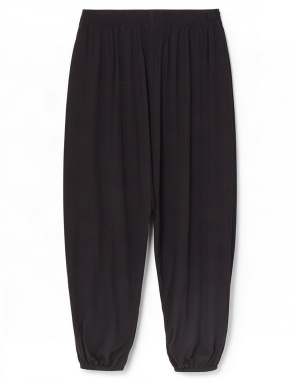 Marks & Spencer Womens Harem Trousers Medium W28 L26 Black Viscose