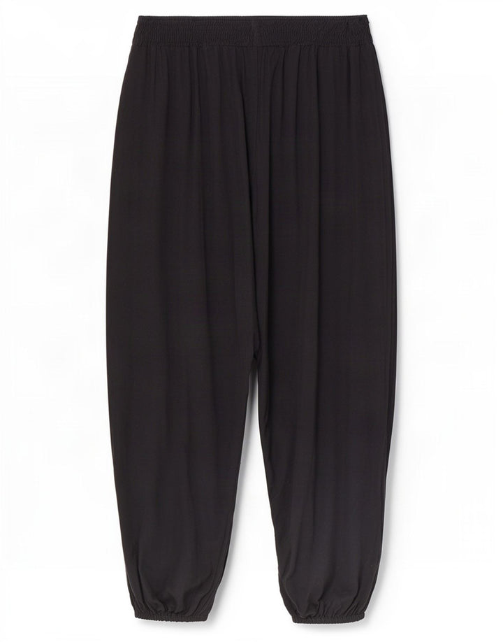 Marks & Spencer Womens Harem Trousers Medium W28 L26 Black Viscose