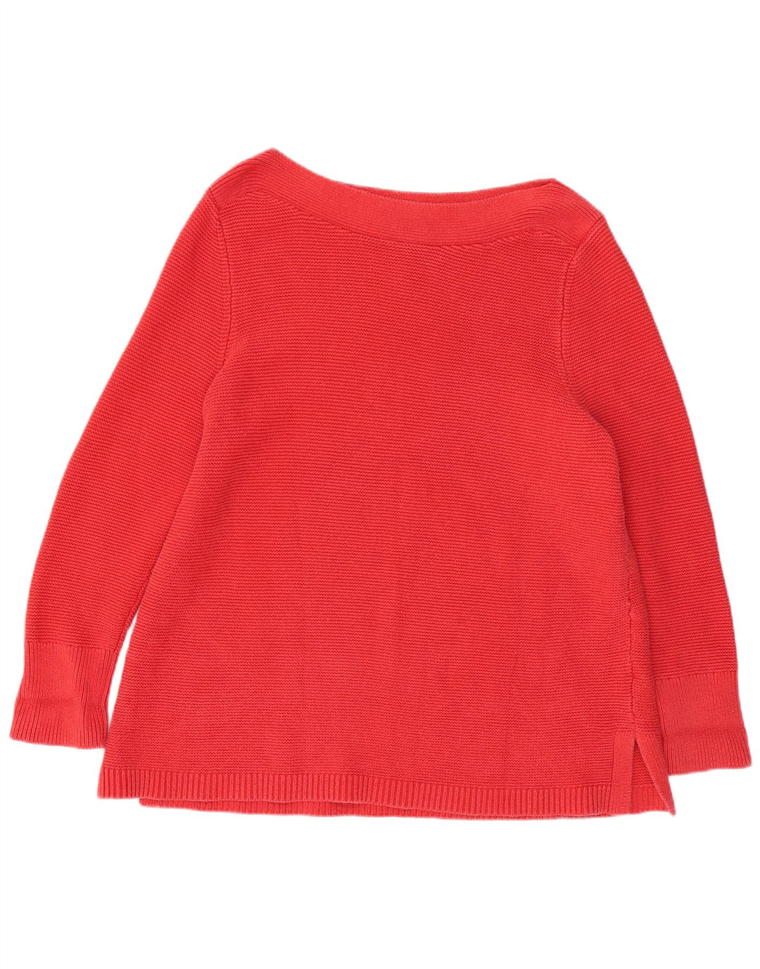 WHITE STUFF Womens Boat Neck Jumper Sweater UK 22 3XL Red Cotton