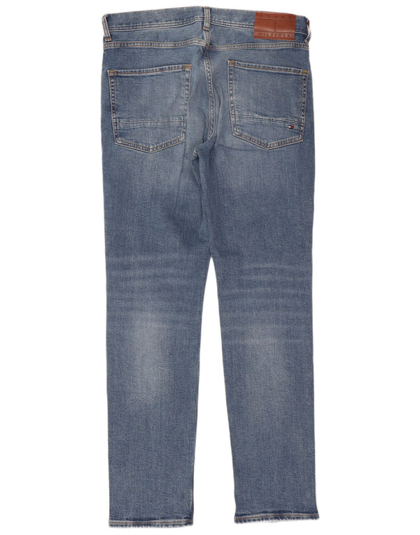 Tommy Hilfiger Mens Denton Straight Jeans W32 L30 Blue Cotton