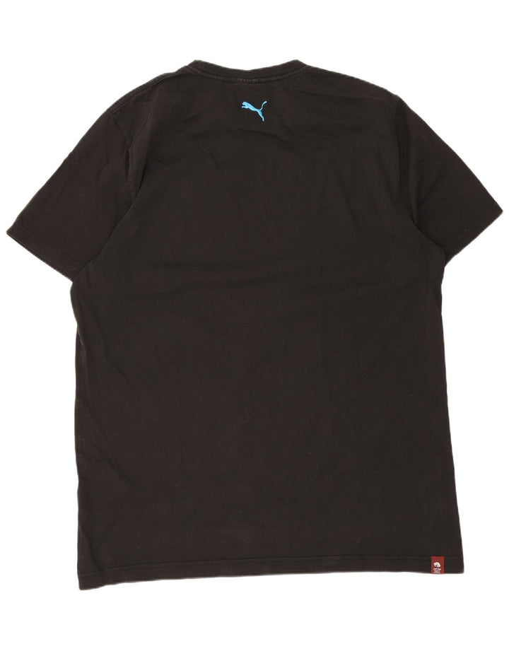 Puma Mens Graphic T-Shirt Top XL Black