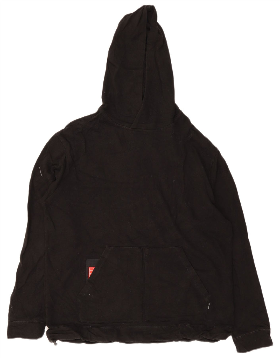 Hurley Mens Hoodie Jumper Large Black Cotton