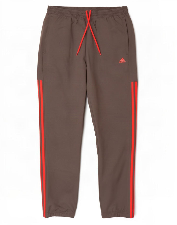 Adidas Mens Tracksuit Trousers Joggers Medium Grey