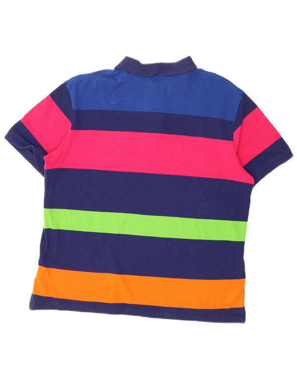 Polo Ralph Lauren Mens Custom Fit Polo Shirt XL Multicoloured Striped