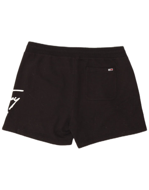 Tommy Hilfiger Mens Graphic Sport Shorts XL Black Cotton