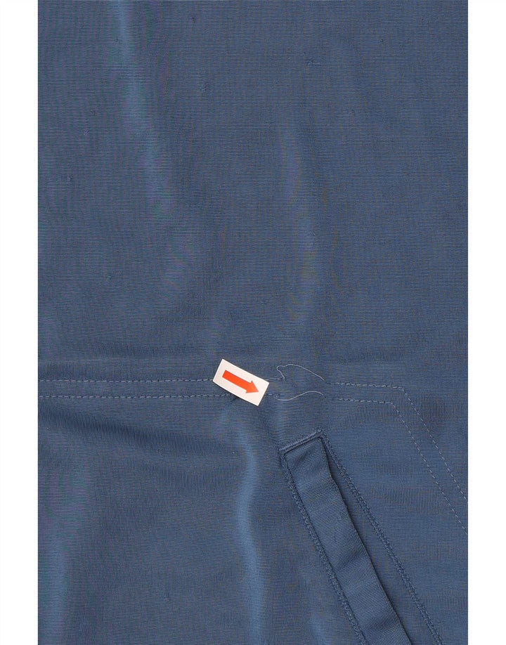 Adidas Mens Tracksuit Top Jacket Large Navy Blue Colourblock
