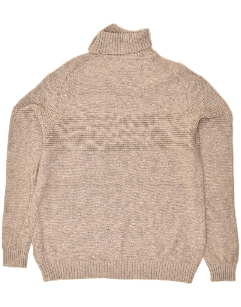 JACK & JONES Mens Premium Roll Neck Jumper Sweater XL Grey Cotton | Vintage Jack & Jones | Thrift | Second-Hand Jack & Jones | Used Clothing | Messina Hembry 