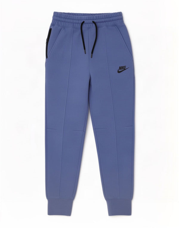 Nike Boys Tracksuit Trousers Joggers 8-9 Years Small Blue Cotton