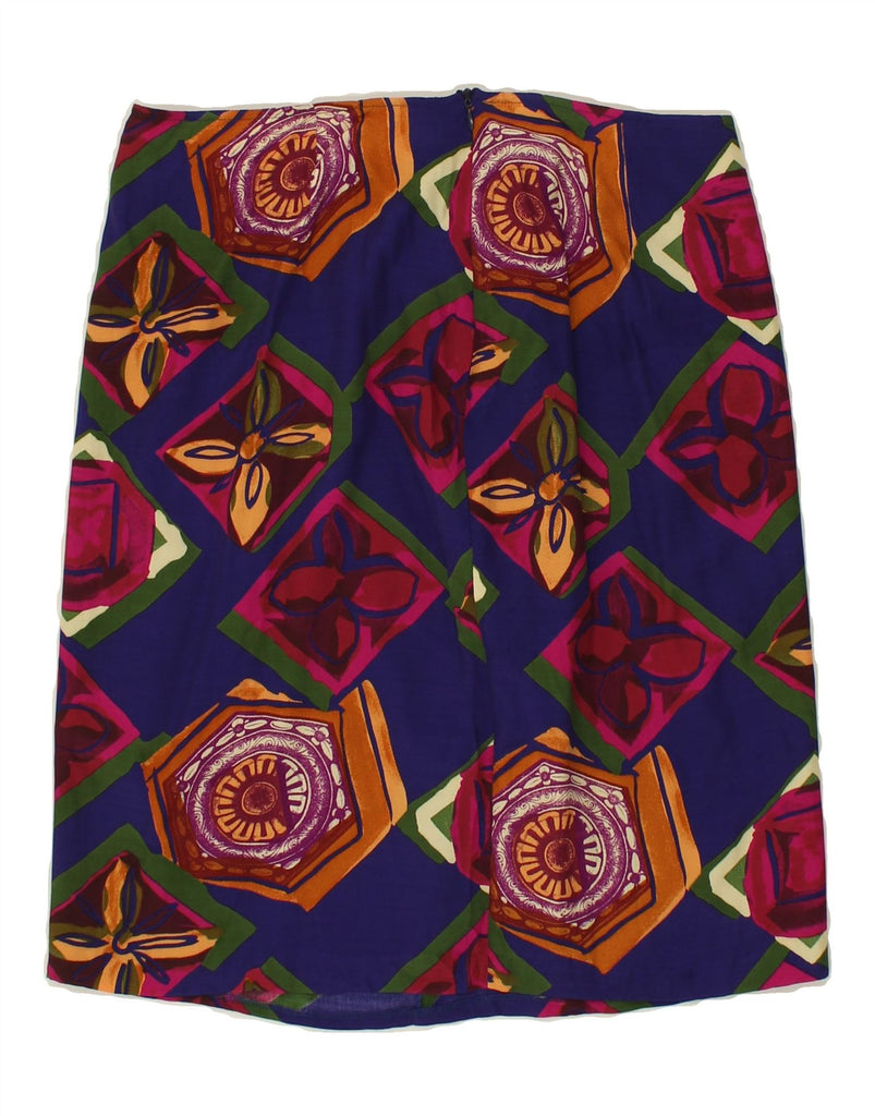 VINTAGE Womens Midi Skirt W32 Large Multicoloured Patchwork Vintage Vintage and Second-Hand Vintage from Messina Hembry 