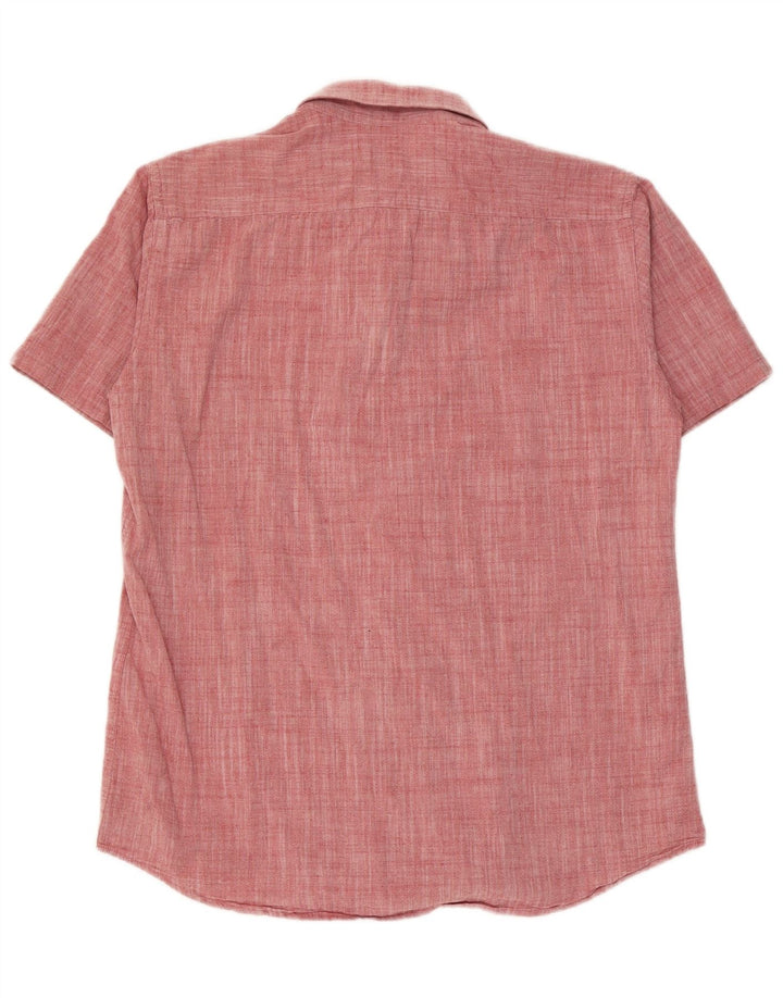 Carrera Mens Short Sleeve Regular Fit Shirt Large Red