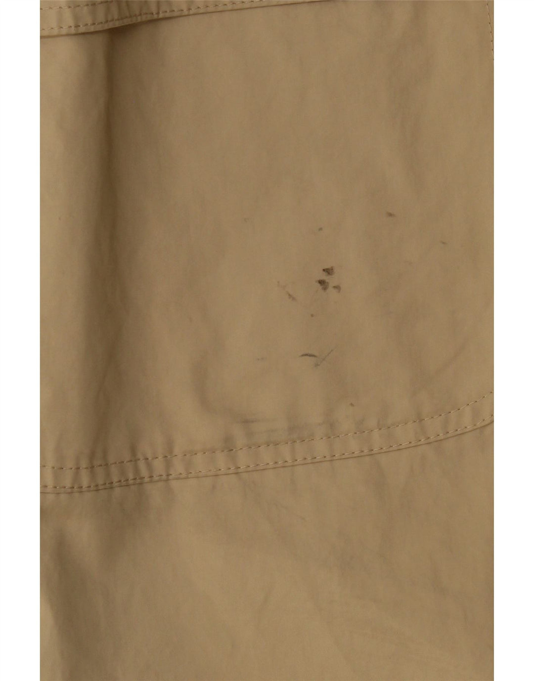 REPLAY Womens Trench Coat UK 14 Medium Beige Cotton