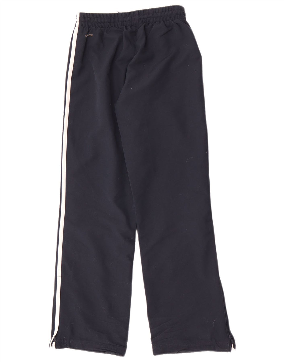 Adidas Boys Clima 365 Tracksuit Trousers 11-12 Years Navy Blue Polyester